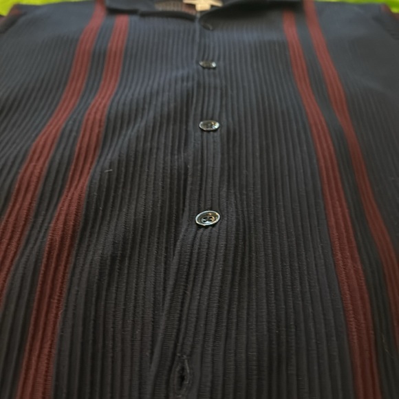 Reese size large ribs button down Cuban collar - Picture 4 of 4